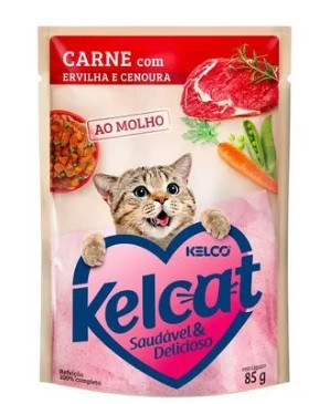 Sache Kelcat Carne 85g
