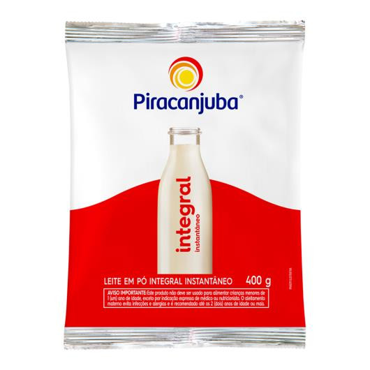 Leite Po Piracanjuba Sc Integral 400g