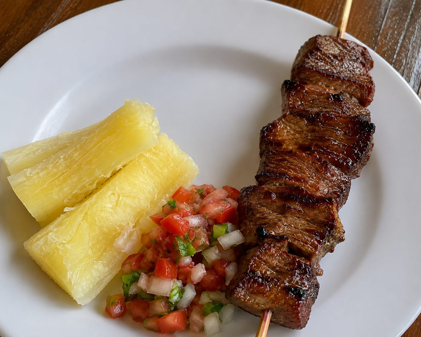 Espeto de Carne simples. 