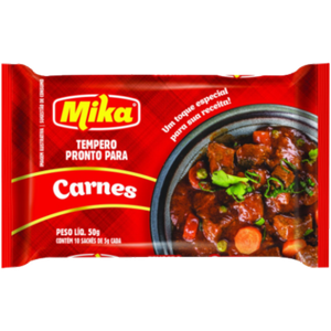 TEMPERO EM PO MIKA CARNE (VERMELHO) 50G