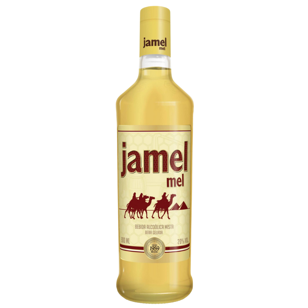 CACHAÇA JAMEL C/ MEL 965ML