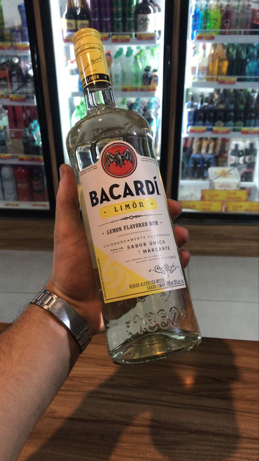 RUM BACARDI LIMON 980ML