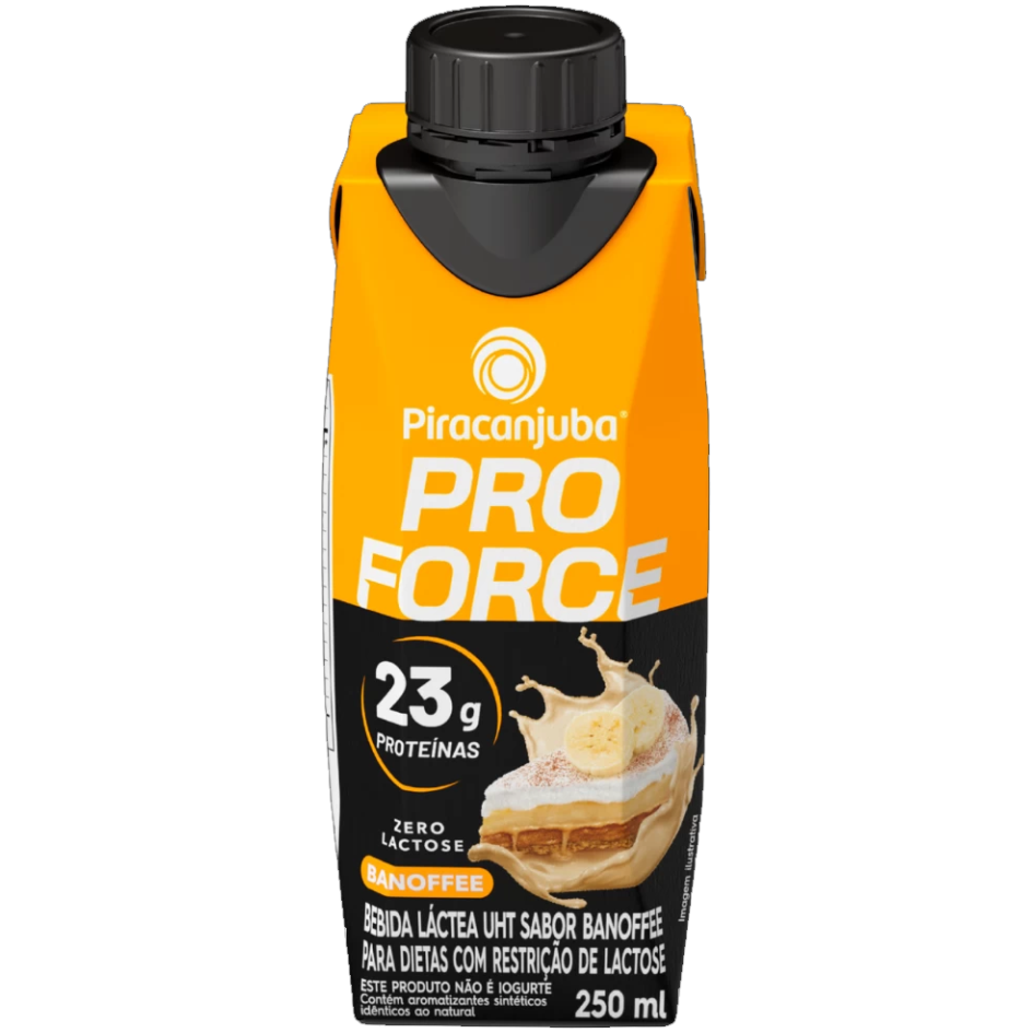 BEBIDA LACTEA WHEY PIRACANJUBA 23G PROFORCE BANOFFEE 250ML