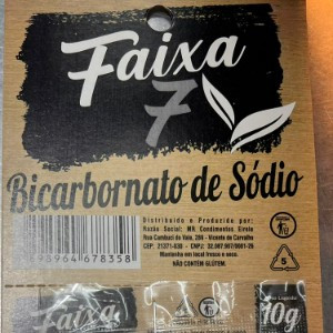 BICARBONATO DE SÓDIO 3G