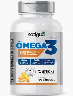 Omega3 Conc Meg3 540/360+Curc Katigua 130mg 60cp