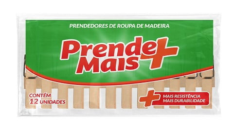 Prendedor de Roupas c/12 unidades