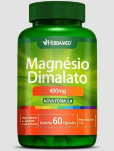 Magnesio Dimalato Herbamed Pt 60cap