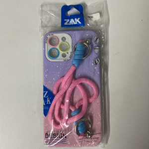 CAPA ROSA C ROXO IPHONE 12 PRO MAX ZAK
