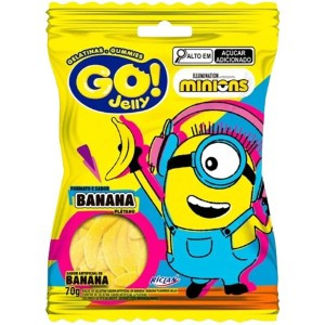 GOMAS BANANA GO JELLY MINIONS 70G