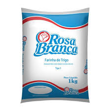 Farinha De Trigo Rosa Branca 1kg