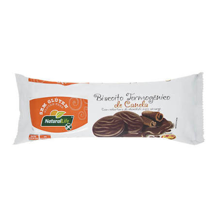 Biscoito Natural Life Termog Zr Glut Canela 140g