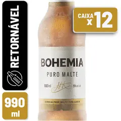 Cerveja Bohemia Retornável 1 Litro 