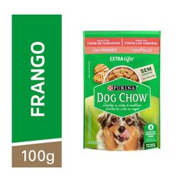 Racao Dog Chow Sache 100g Frang Ao Molho