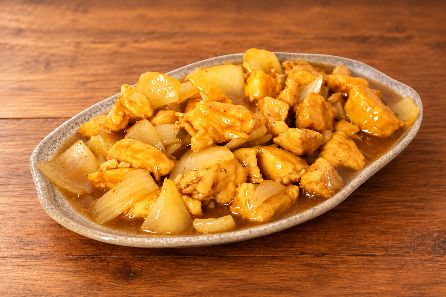Frango ao molho curry