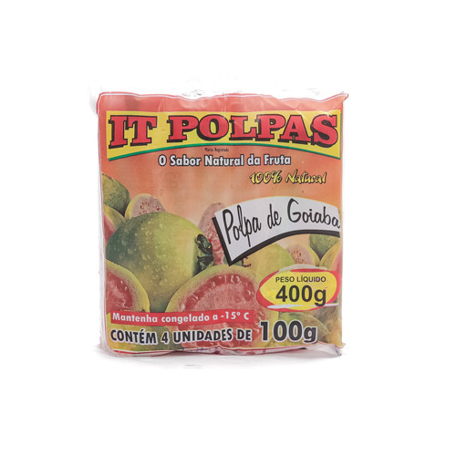 POLPA DE FRUTA IT POLPAS "GOIABA" 400G