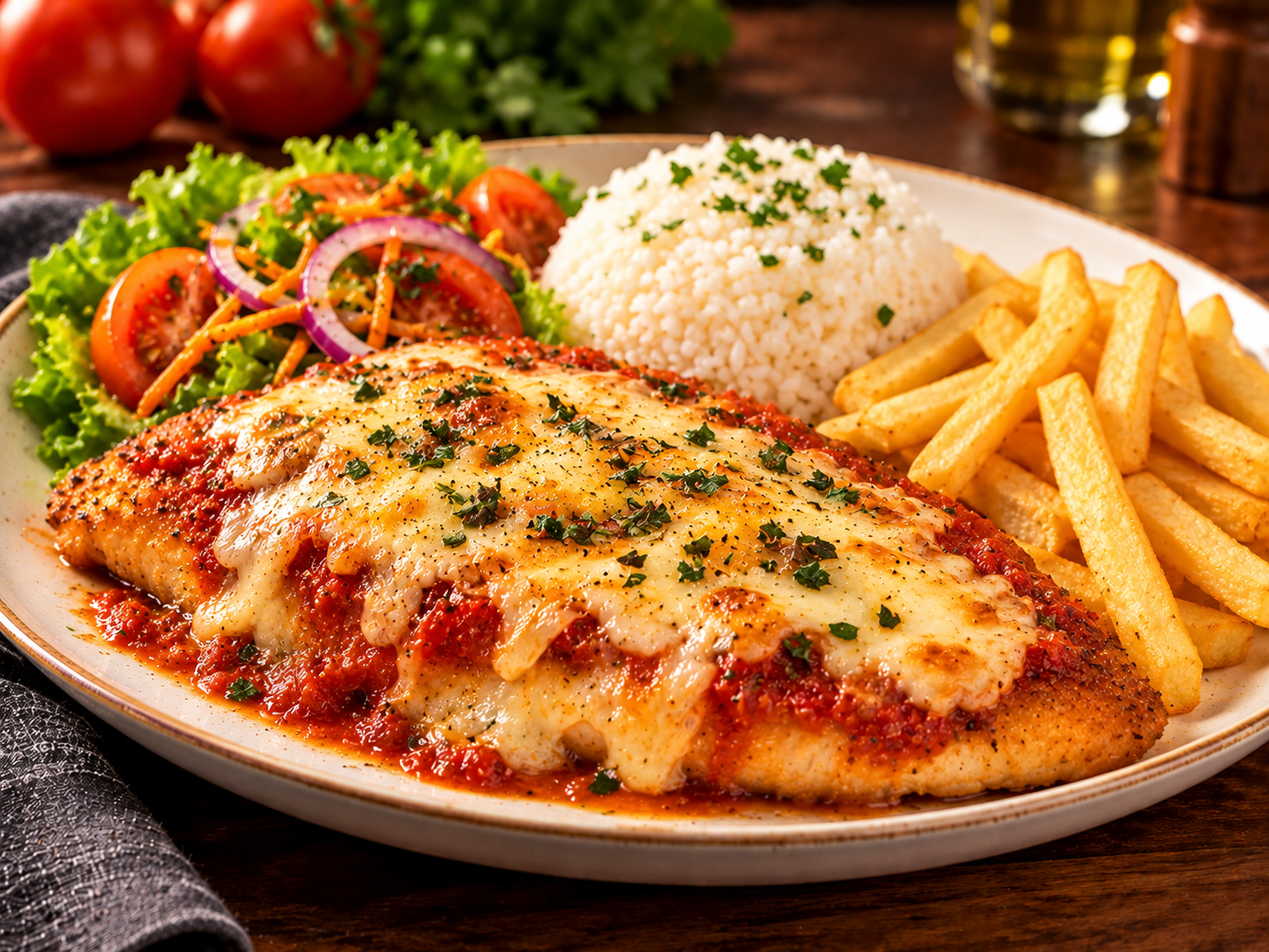 PEIXE PARMEGIANA CM