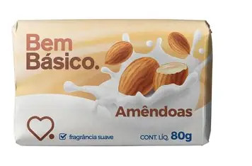 Sabonete Amendoas (Bem Basico) 80g