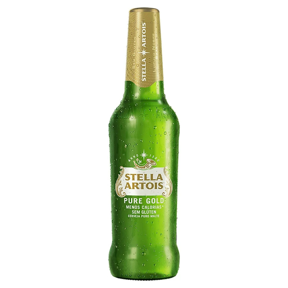 CERVEJA LONG NECK STELLA ARTOIS  PURE GOLD 330ML