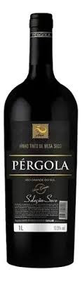 VINHO BRASILEIRO PERGOLA SELECAO TINTO SECO GARRAFA 1000ML