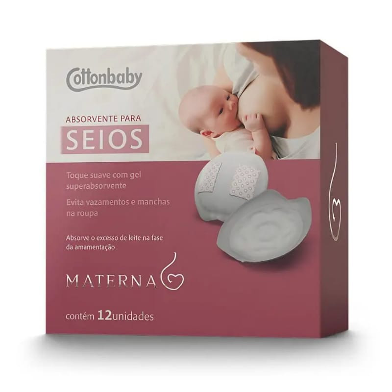 Absorvente de Seios Cottonbaby
