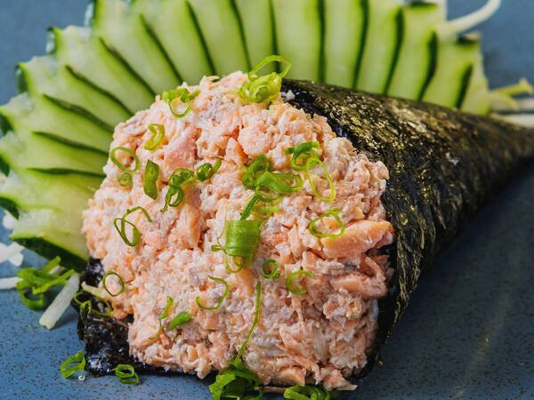 Temaki de Salmão Grelhado