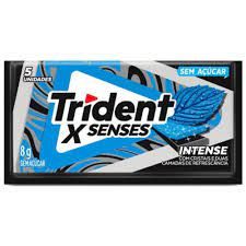 CHICLETE TRIDENT X SENSES INTENSE 8G