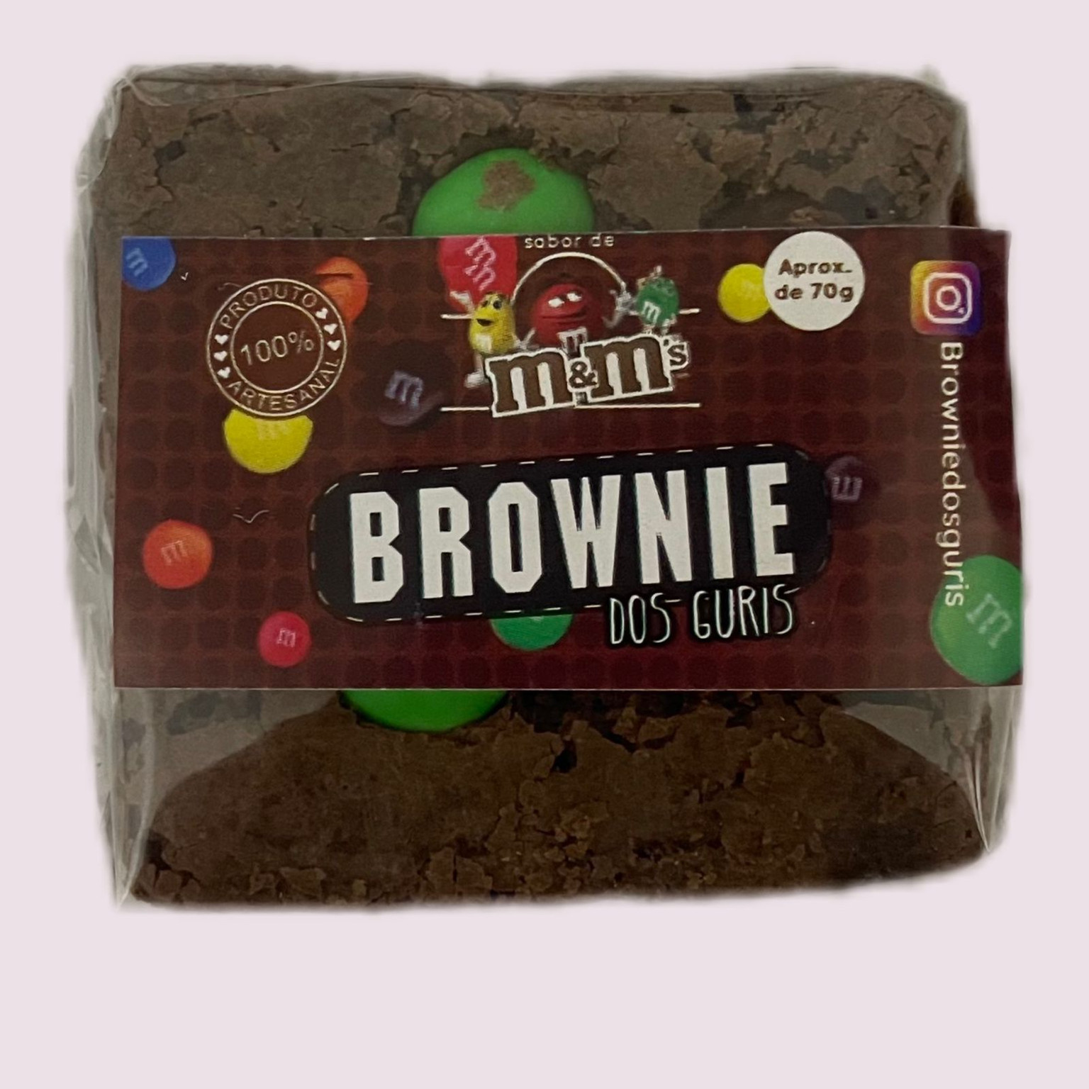 Brownie sabor M&M's