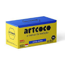 Carvão ART COCO 1kg Hexagonal 