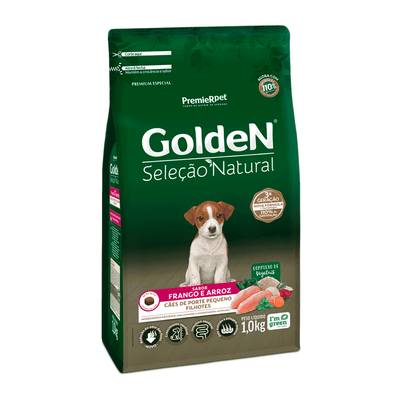 Golden Seleção Natural Filhotes Porte Peq 1kg