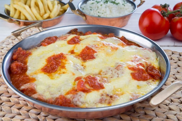 Filé mignon à parmegiana para dois