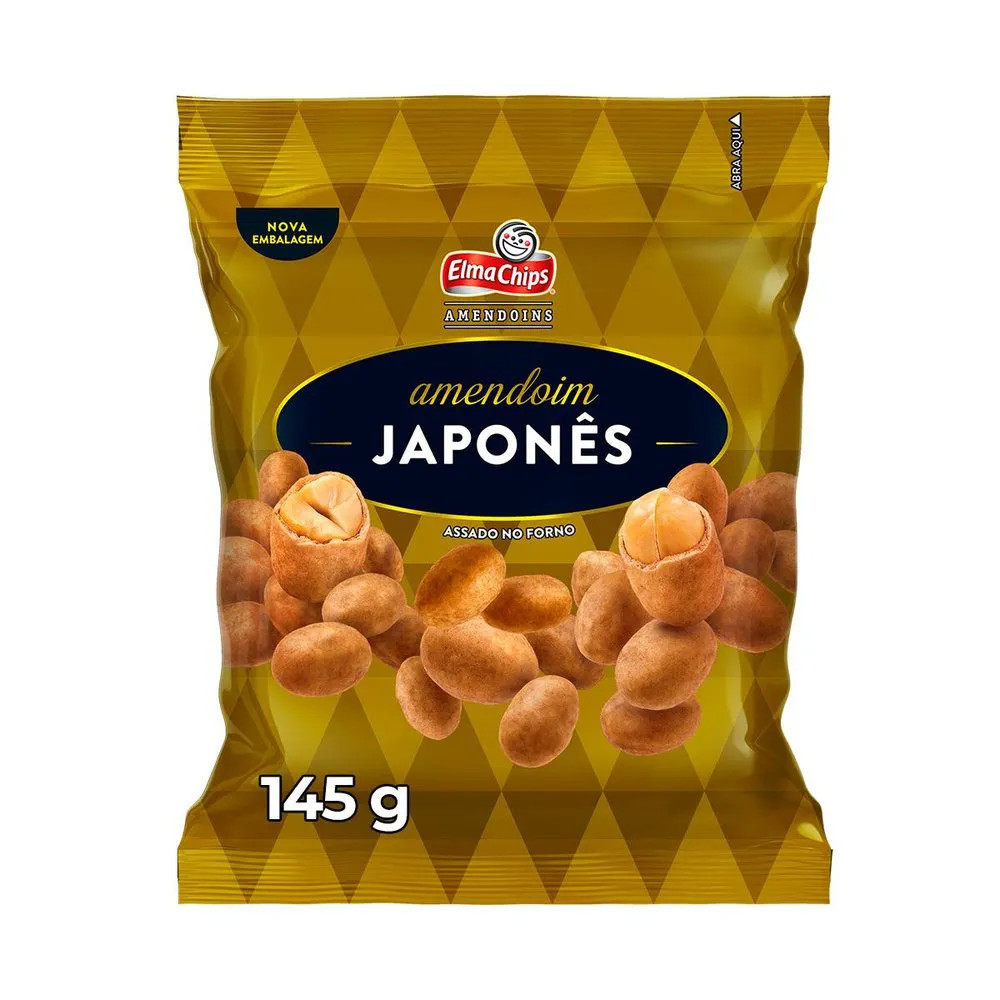 AMENDOIM JAPONES ELMA CHIPS 145G