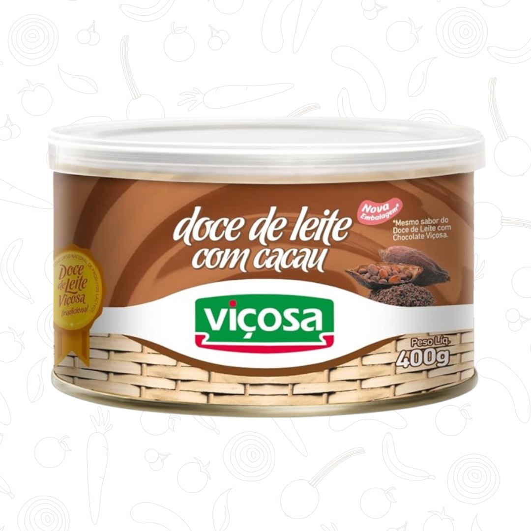 Doce de Leite c/ Cacau Vicosa 400g