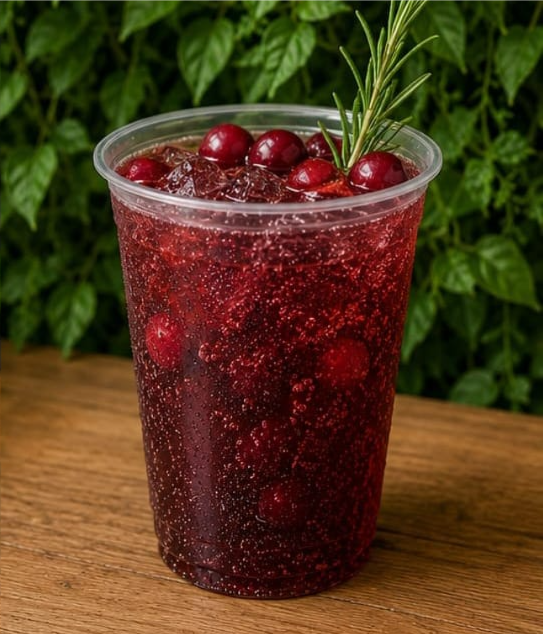 Soda Italiana de Cranberry