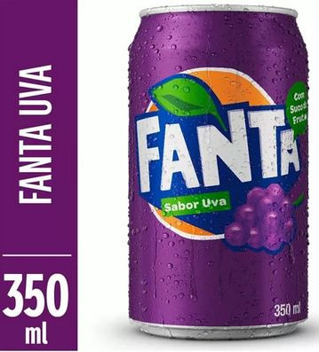 Fanta uva lata