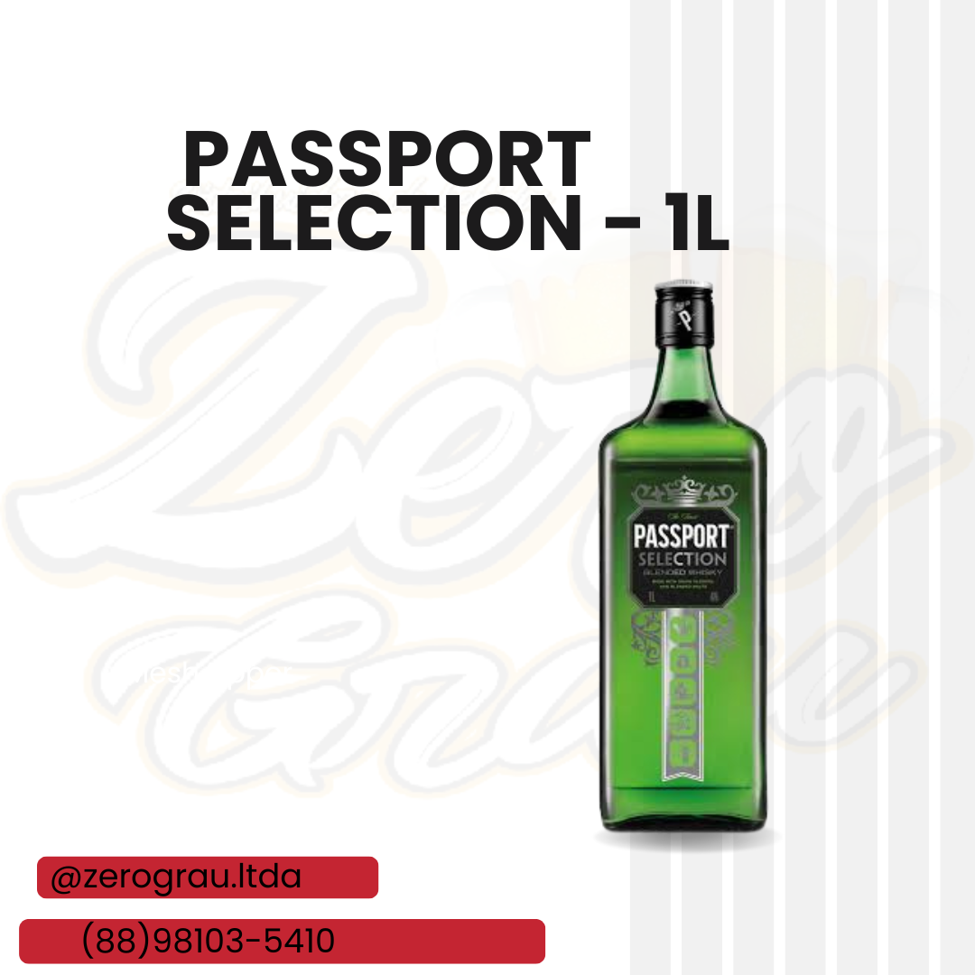 WHISKY PASSPORT SCOTCH 1 LT