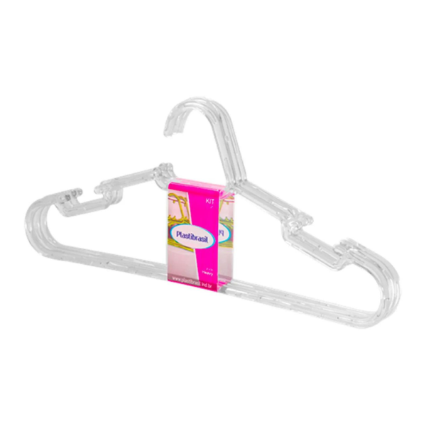 CABIDE ACRILICO ADULTO HEAVY CRISTAL C/3