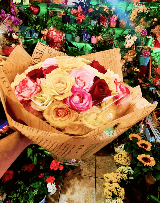 Buquê 24 Rosas Nacionais