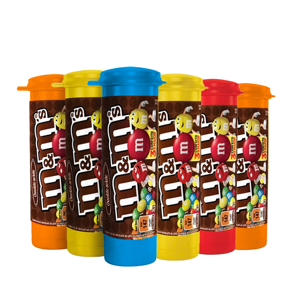 M&M´S TUBO CHOCOLATE AO LEITE PT30G