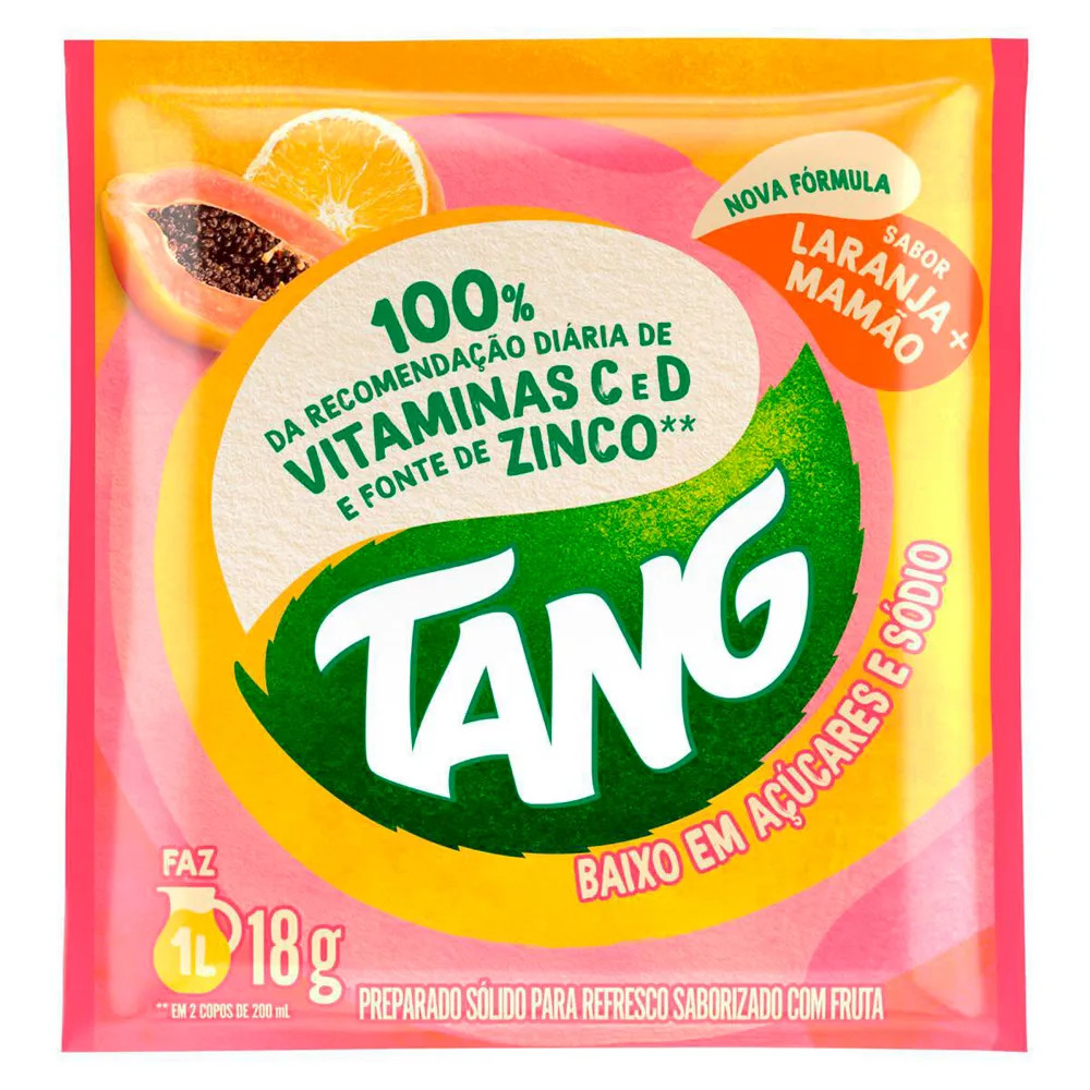 SUCO TANG LARANJA E MAMÃO 18G
