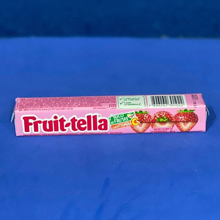 FRUIT-TELLA BALA MASTIGAVEL MORANGO 40G