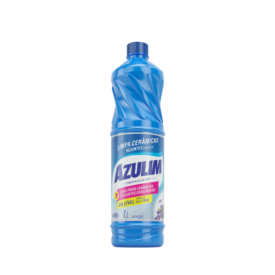 LIMPA CERAMICAS E AZULEJOS AZULIM 1L LAVANDA