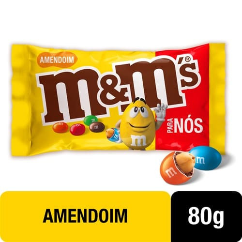 M&M´S Chocolate Ao Leite com Amendoim 80g