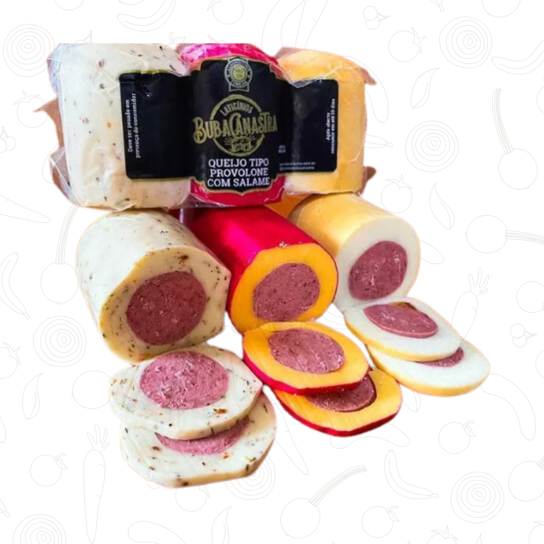 Kit Provolone com Salame Bubacanastra