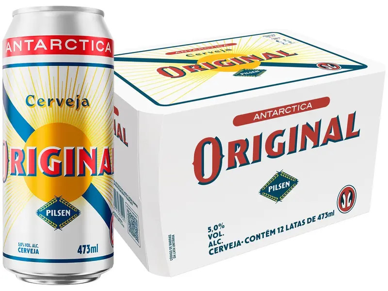 Antartica 473ml Original c/ 12 
