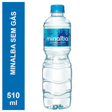 ÁGUA MINALBA S/G 510ML