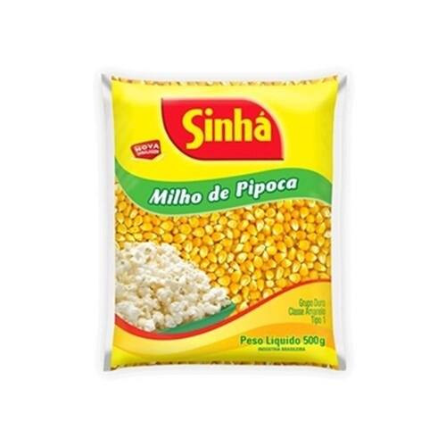Milho de Pipoca Sinhá 500g