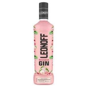 GIN LEONOFF MORANGO E ABACAXI