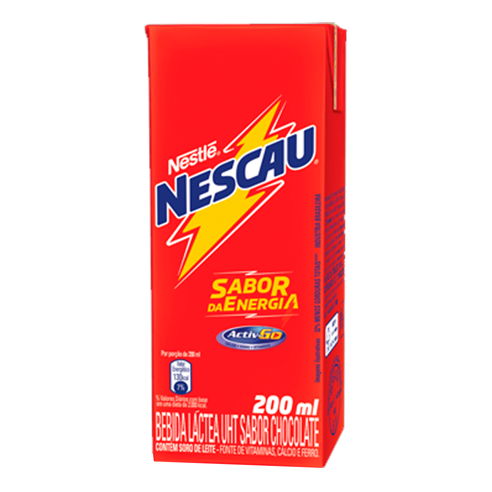 Achocolatado Liquido Nescau 200ml