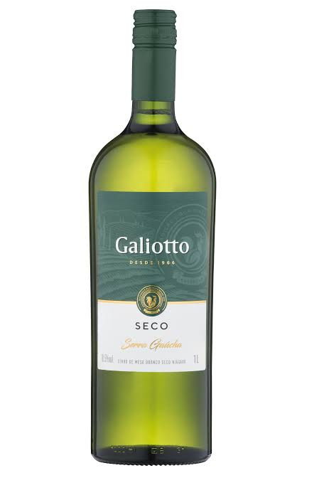 Vinho Branco Nac Galiotto Mesa Niagara Seco 750ml