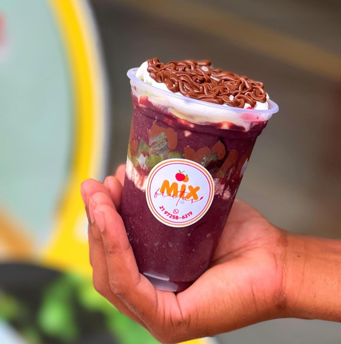 Açaí com Nutella